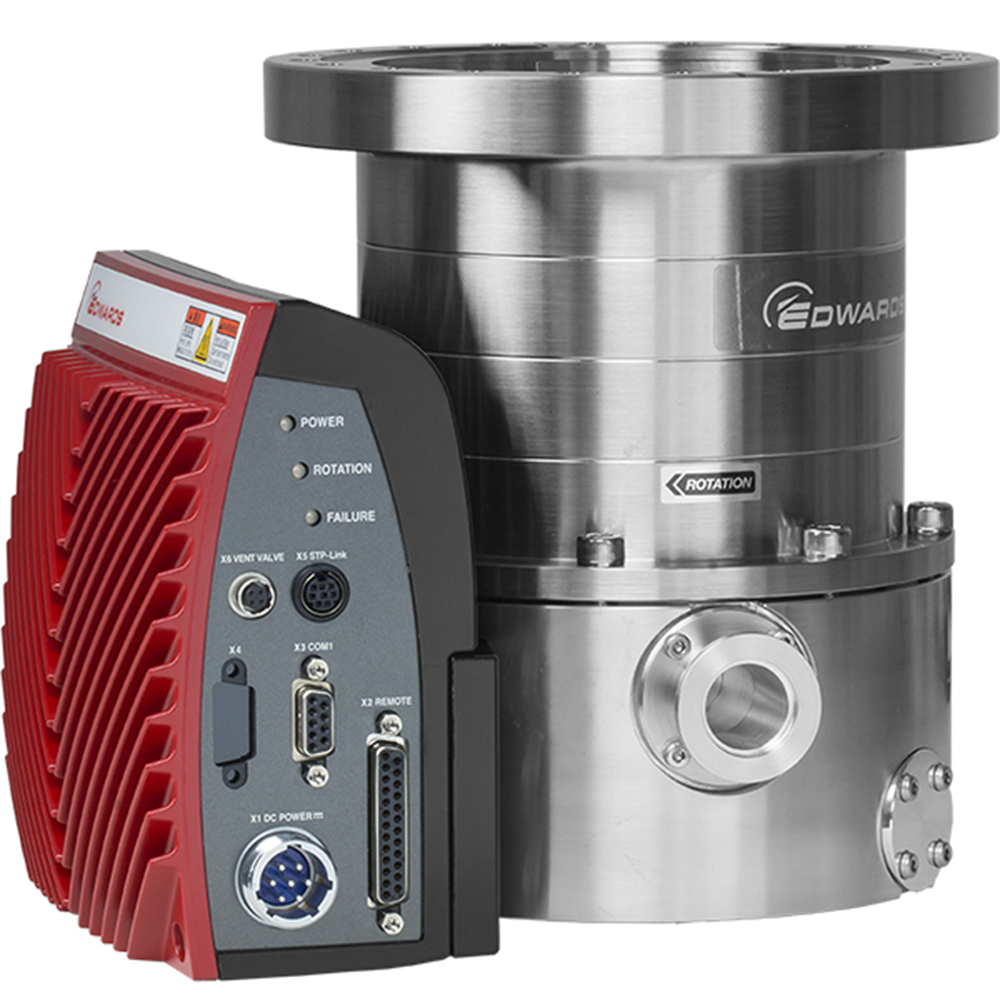 Edwards STP-iXL455 5-axis Magnetic Bearing Turbo-Molecular Pump ISO100K,  LF100 Inlet